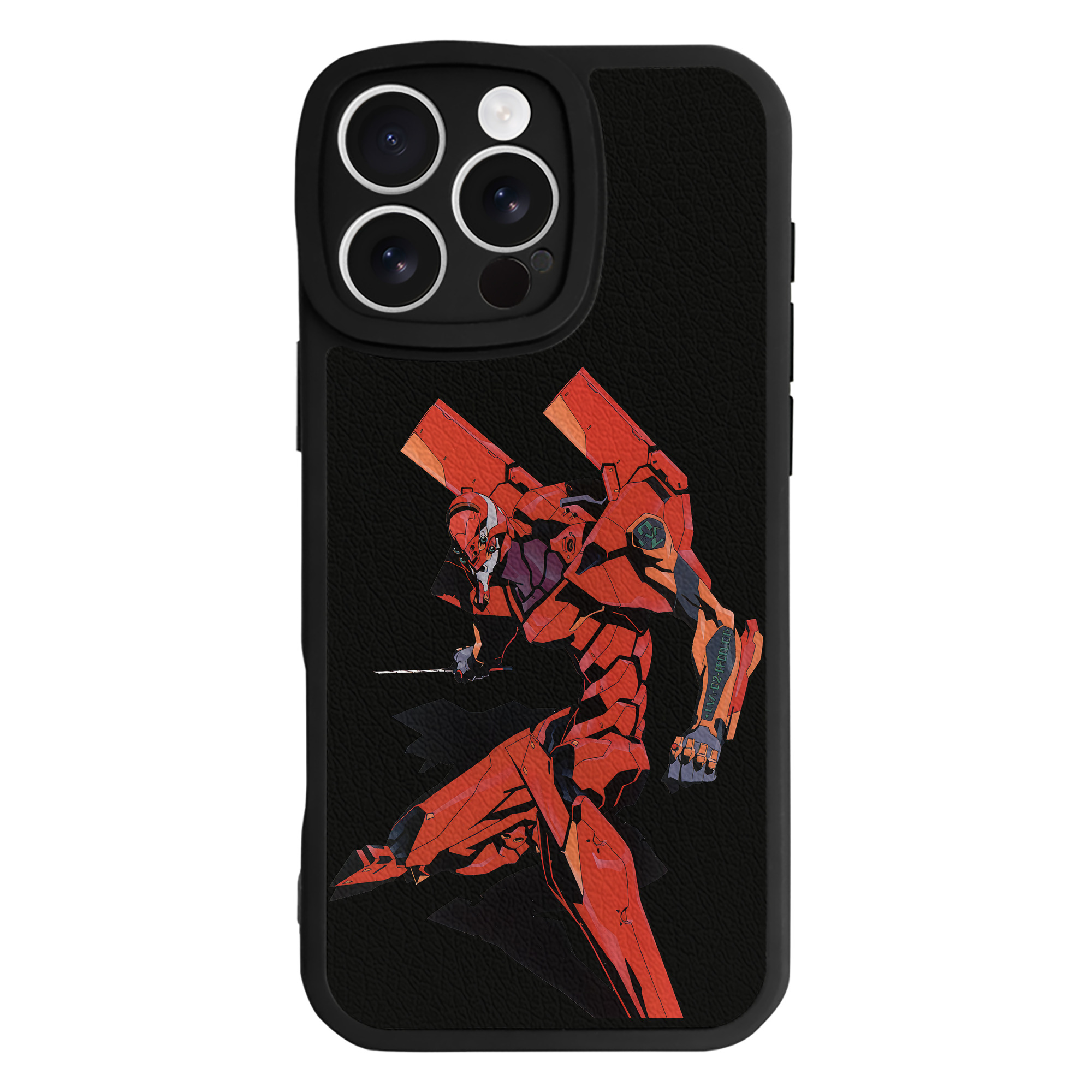 （画像用） EVA 新世紀エヴァンゲリオン 【iPhone 16シリーズ対応】シリコンスマホケース（レザー調） 材質：シリコン